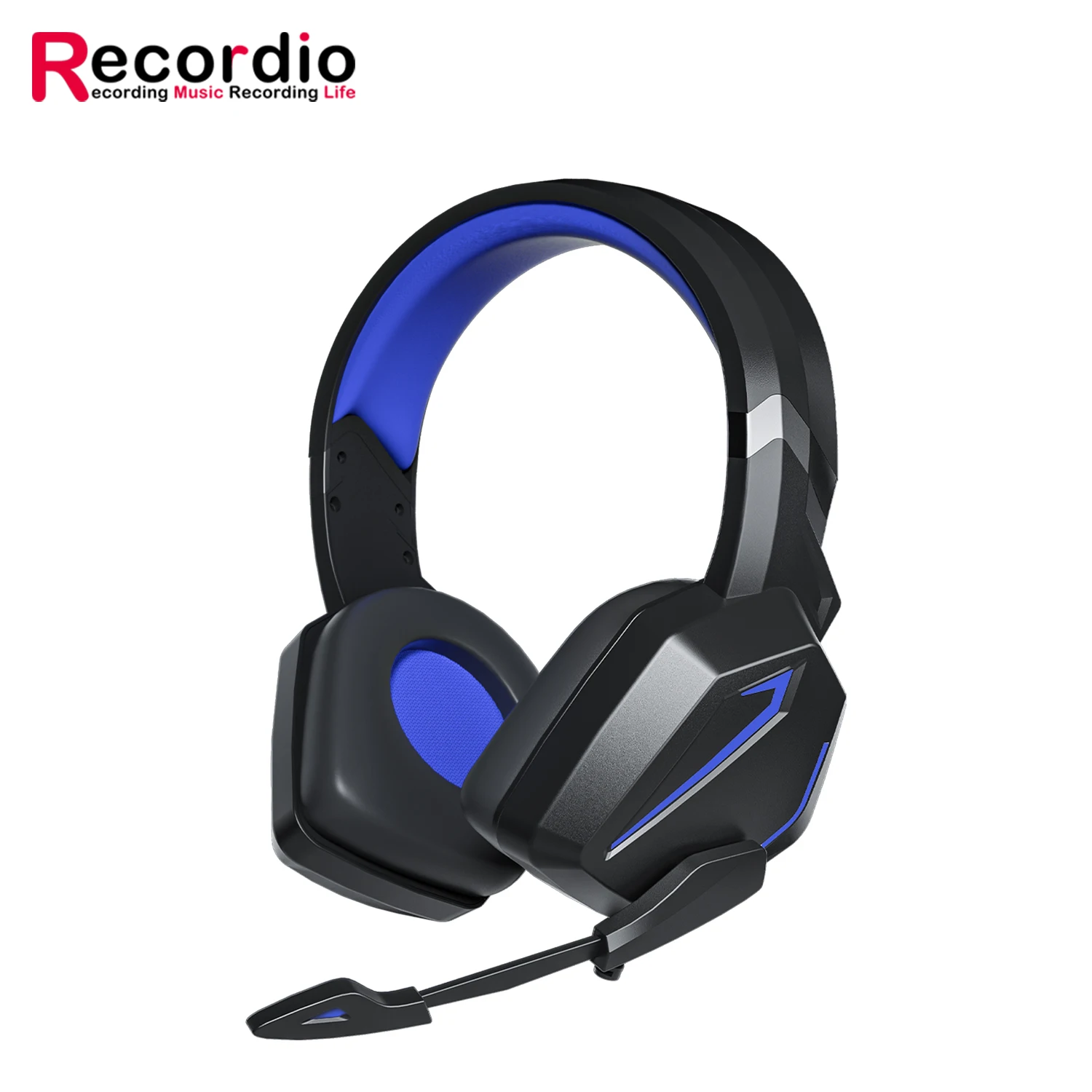 Professional Gaming retrátil All-Inclusive computador fone de ouvido, auriculares luminosos, redução de ruído e som líquido, GAE-G20
