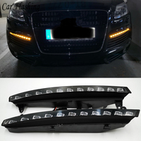 Car Flashing styling For Audi Q7 2006 - 2009 LED DRL Daytime Running Lights Daylight Waterproof Signal car Styling light