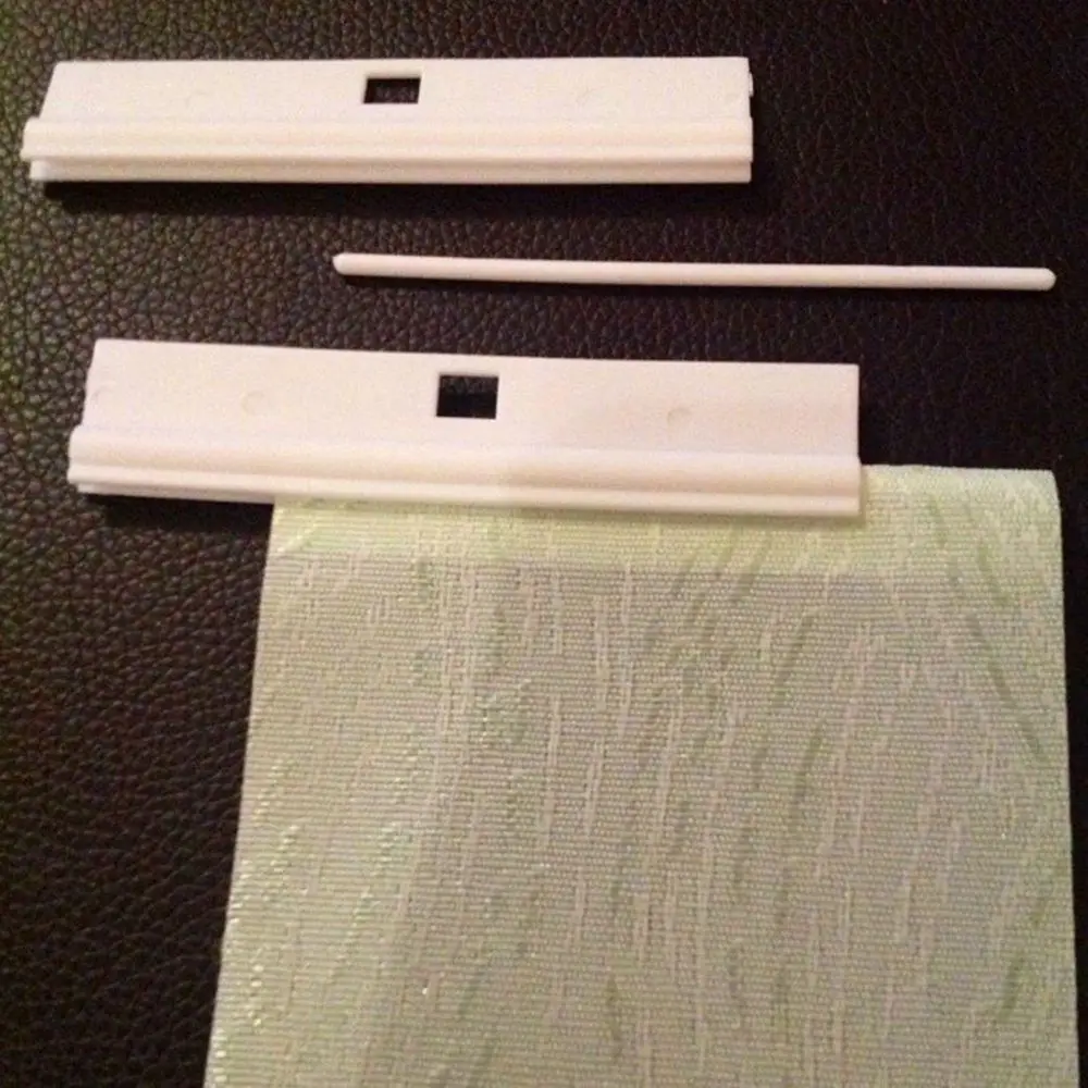 Slat Hanger 6Pack for Blinds Hook Carrier 3.5inch/89mm Blinds Vane, Plastic Spline for Vertical Blind Components/Parts/Accessory