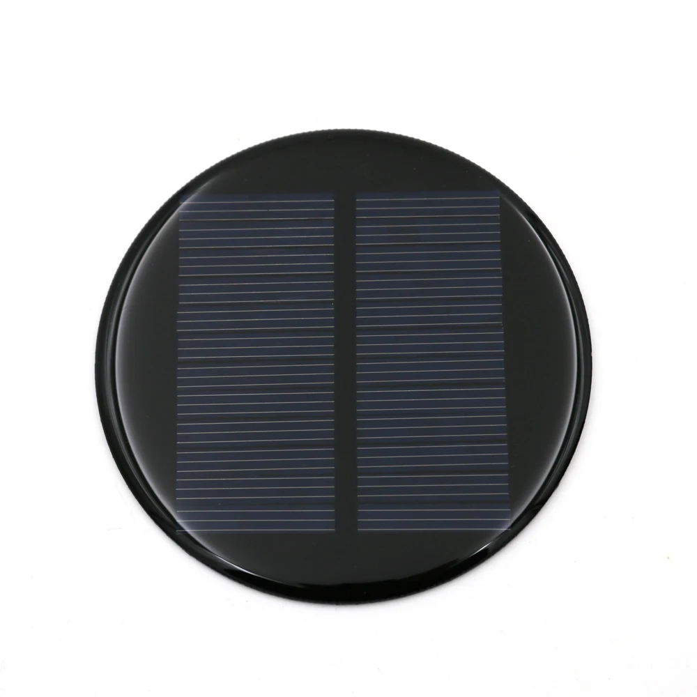 10pcs x 80 120 160 mm DIY Mini Polycrystalline Silicon Solar Cell 80 180 350 mA Module Circle Round Solar Panel Epoxy Board