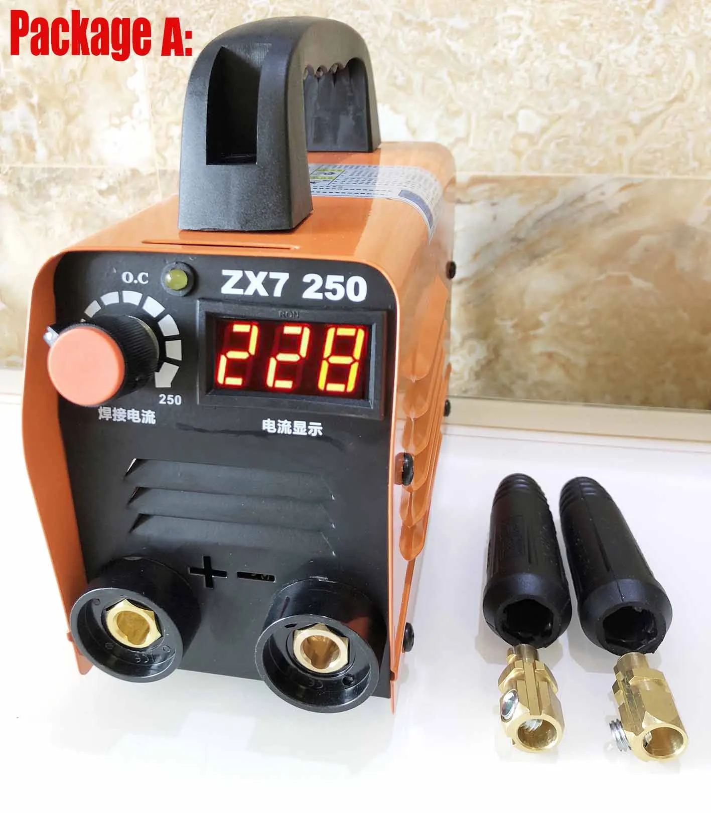 Ru delivery 250A 220V Compact Mini MMA Welder Inverter ARC Welding Machine Stick Welder
