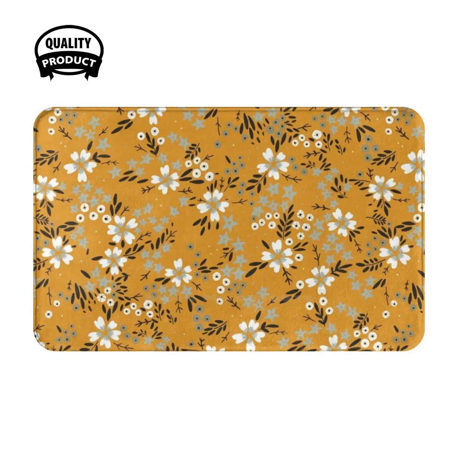 Copy Of Small Flowers Blush Soft Cushion Home Carpet Door Mat Car Rug Floral Flower Liberty London Small Mini Tiny Garden Spring