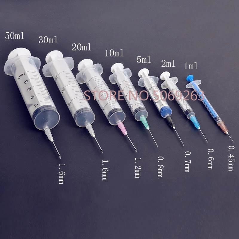 10pcs/Pack Disposable Plastic Sterile syringe Sample injector Sampler for ink syringe Industrial Glue Tools Feeding device