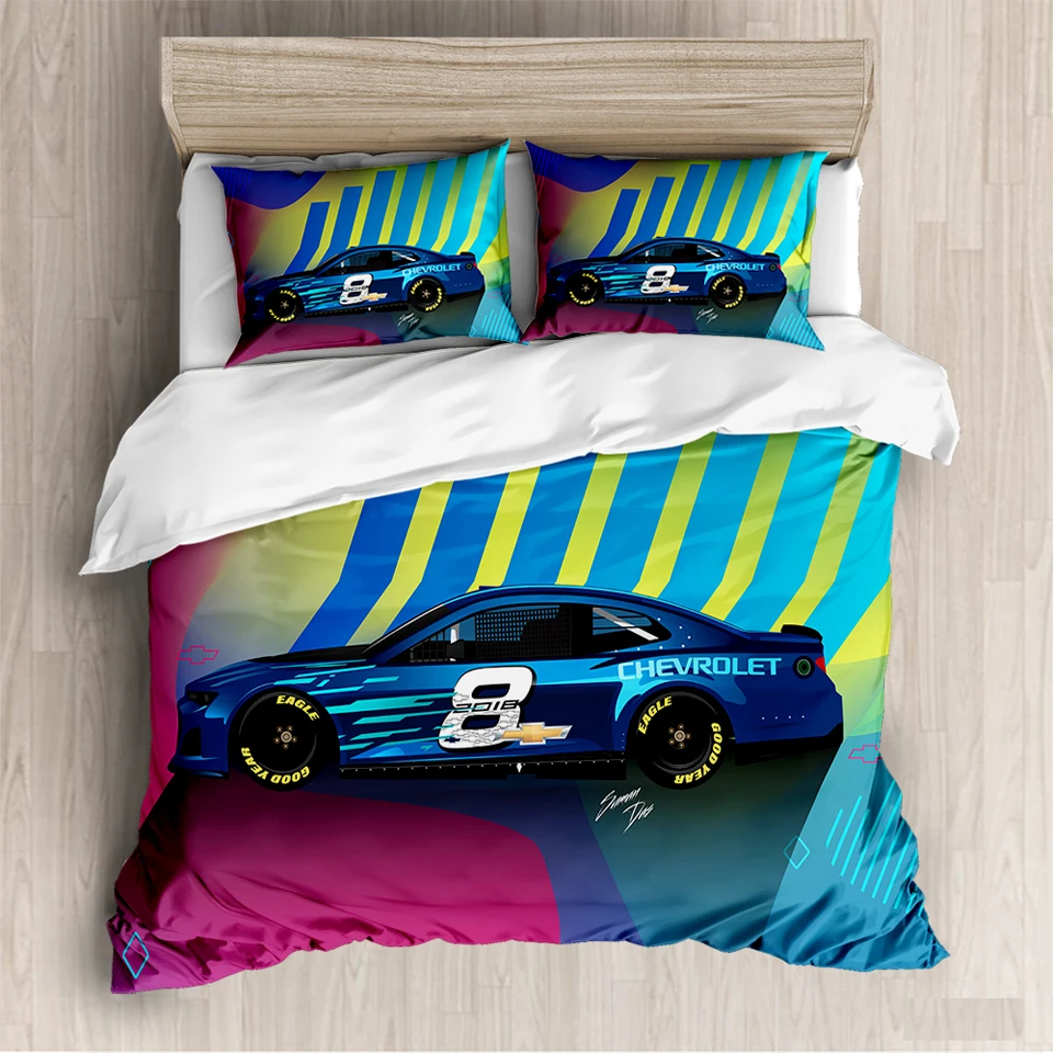 Boys Bedding Set Queen Quilt Covers Kids Children Bedding Sets Single Twin xl Bed Comforter Pillow Shams Luxury Bed Set Car Full