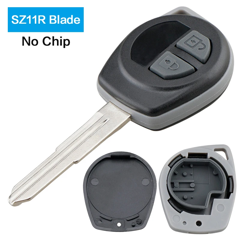 2 Buttons Remote Car Key Fob Shell Key Case HU87 / SZ11R Blade Fit for SUZUKI IGNIS ALTO SX4 VAUXHALL AGILA Vitara Swift Liana