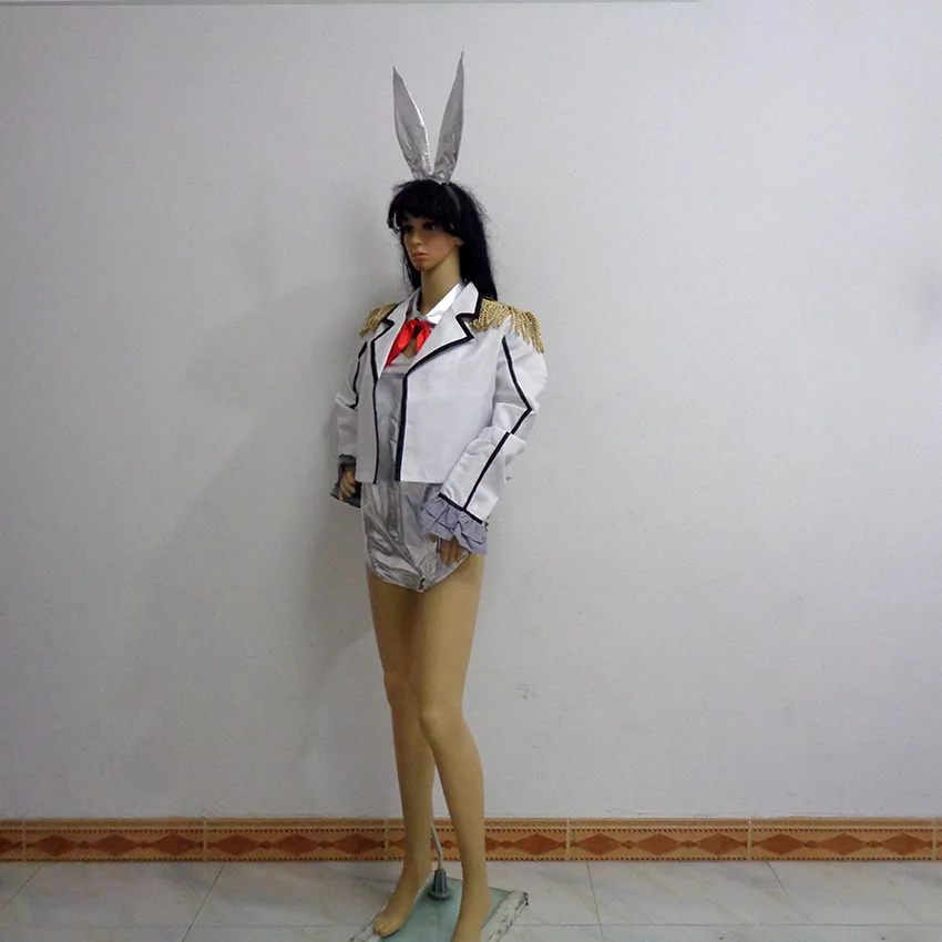 Kantai Collection Kancolle Coat Jacket Halloween Light Cruiser Kashima Cosplay Costume Rabbit Unifrom Customize Any Size