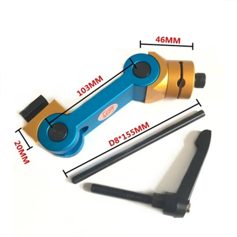 Imagem -04 - Multifuncional Milling Machine Workpiece Universal Vise Heavy Duty Posicionamento Ferramenta Industrial M10-m16