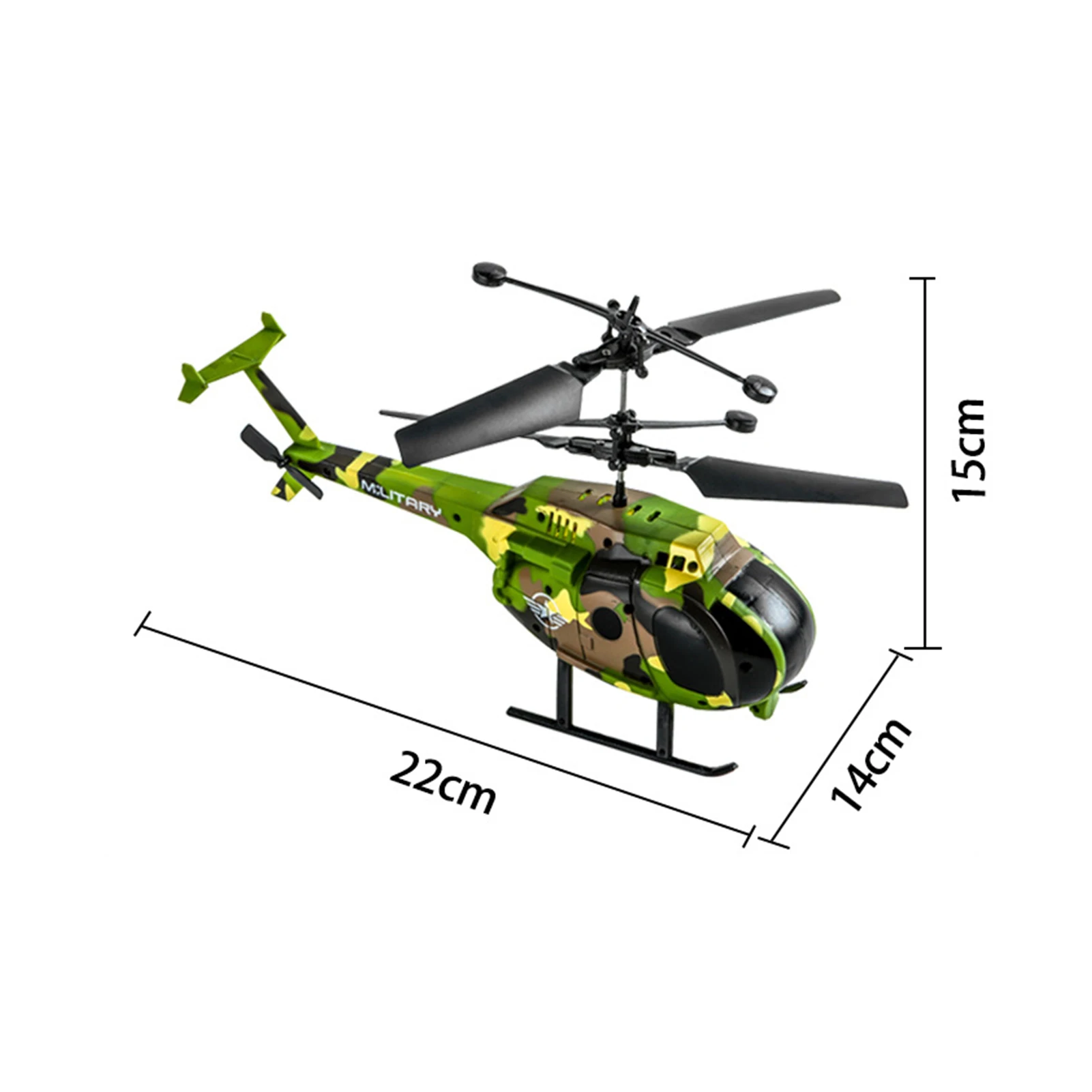 RC Helicopter 2Ch Remote Control Aircraft Simple Airplane Rescue Mini Plane Children's Toys for Boys Kids Gift