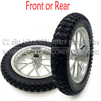 One Rims+Tyres 12.5 x 2.75 Rear Wheel Or Front  Wheel  47 49cc Mini PIT Monkey Pocket Dirt Bike