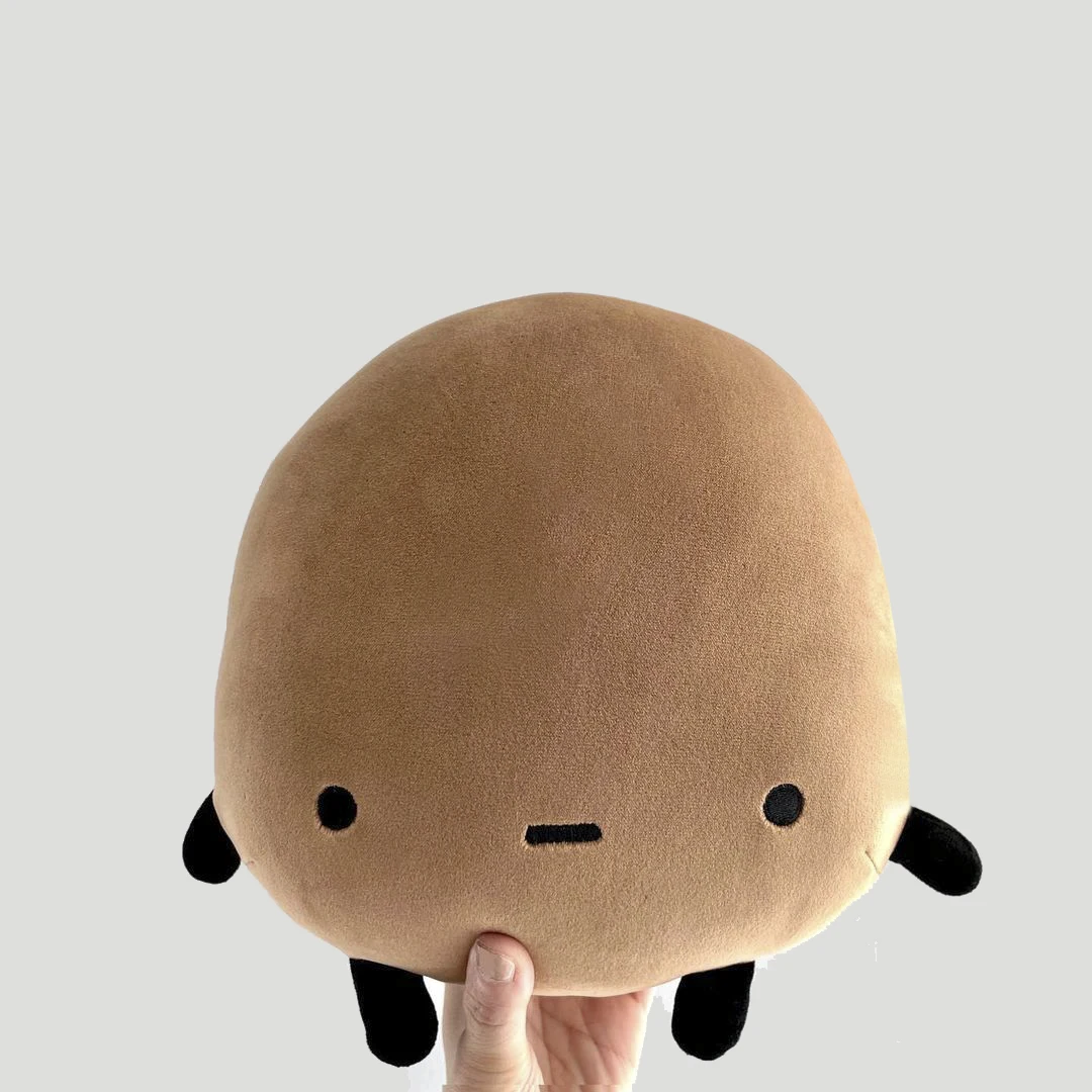 35/45cm Cute Potato Plush Toy Japanese Style Sad Potato Doll Soft Stuffed Sleeping Pillow For Girl Gifts Funny