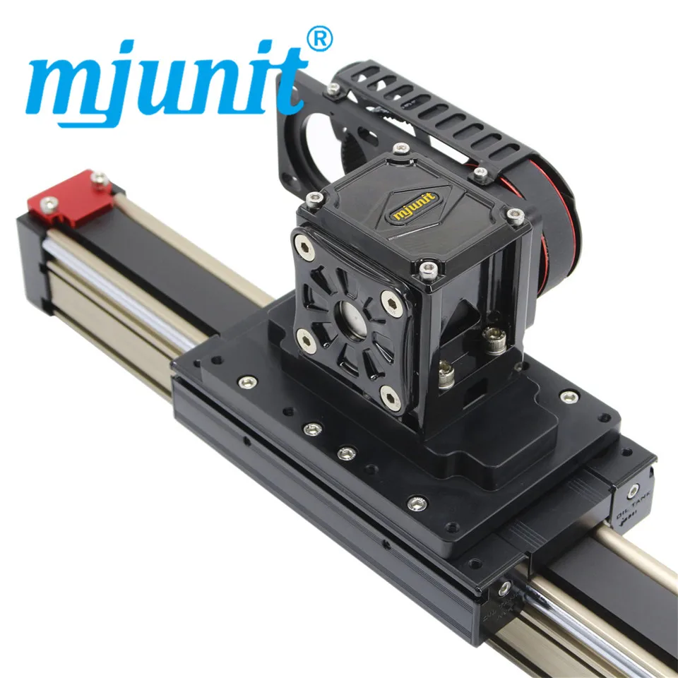 Mjunit 50M Automatic CNC module XYZ triaxial gantry manipulator with synchronous belt slide table linear guide 600mm stroke