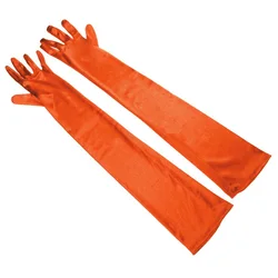 Gants longs élastiques pour femmes, en Spandex, pour spectacle de danse, Halloween, fête de danse, professionnels, Cosplay, princesse, J30