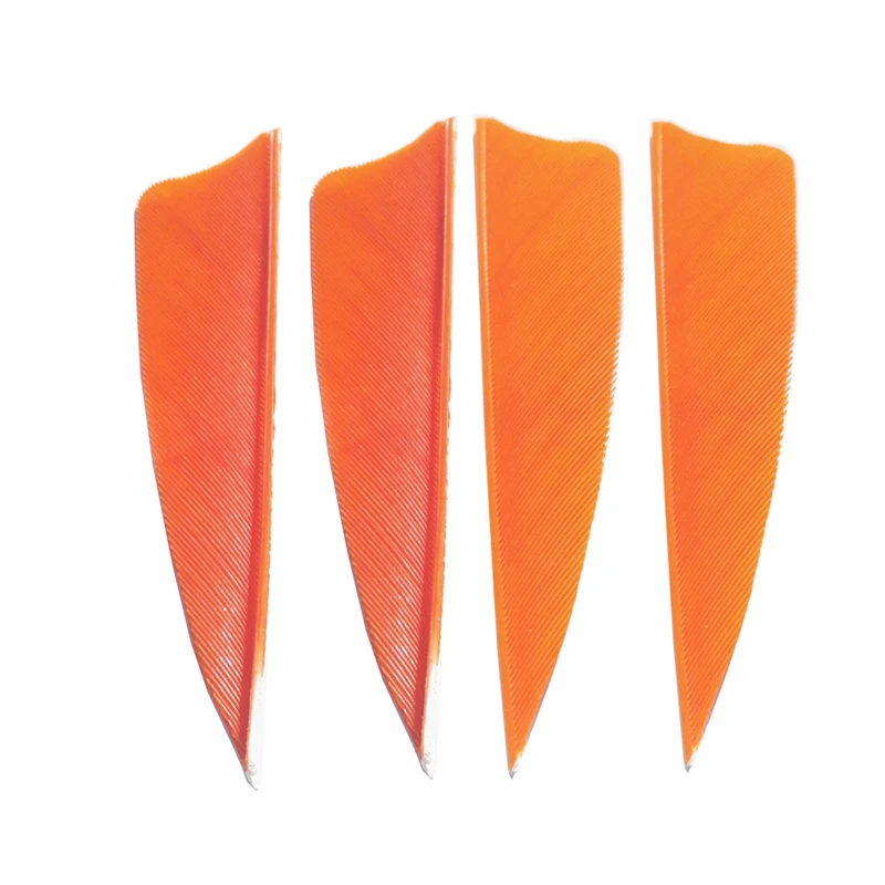 50pcs 3inch Arrow Feather Natual Turkey Fletches Hunting Arrow Fletching Right Wing Archery Shooting Hunting Accessories