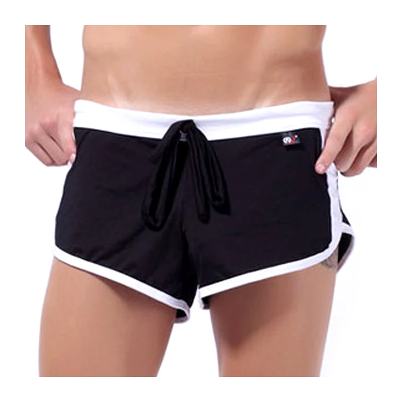 High Quality Men's Shorts Sexy Mens Home Casual Short Pants For Workout Polyester