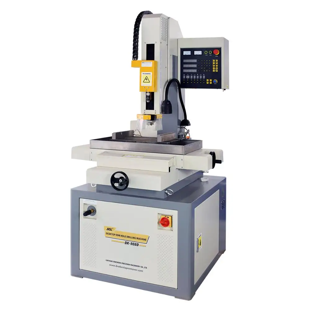 DK-908D Desktop EDM Small hole Drilling Machine Ø0.3-3mm Depth Setting&One-Key Processing