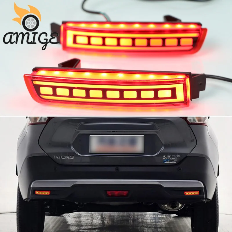 

Car LED Taillights Tail Light For Nissan Sentra 2015 2016 2017 2018 Back Lamps Brake Light Rear Reflector Fog Lights