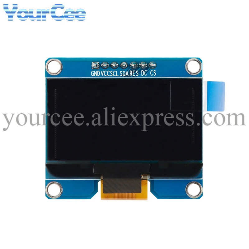 Imagem -06 - Módulo Lcd Led Display Board Tela Oled Ssd1309 Spi Iic 128x64 128x64 154