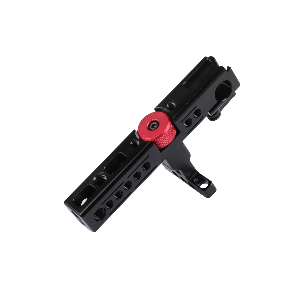 Manico superiore Kayulin manico per formaggio con morsetto per asta da 15mm e supporto per scarpe per accessori per Kit fotocamera