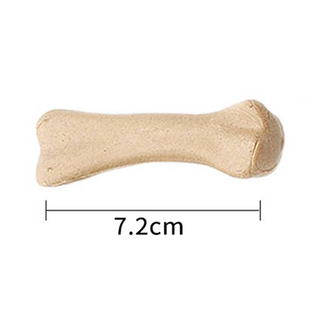 30Pcs/Lot Cowhide Bone Molar Dog Toys Teeth Clean Stick Food Treats Dogs Bones For Pet Puppy Supplies Dog Toys Accessories