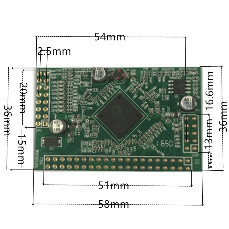 5-port Gigabit switch module is widely used in LED line 5 port 10/100/1000 m contact port mini switch module PCBA Motherboard