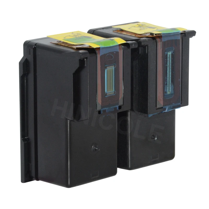 HINICOLE 2 pcs PG-445XL PG 445 PG445 CL446 PG445XL PG-445 CL-446 Ink Cartridges For Canon Pixma IP2840 MX494 MG2440 MG2540