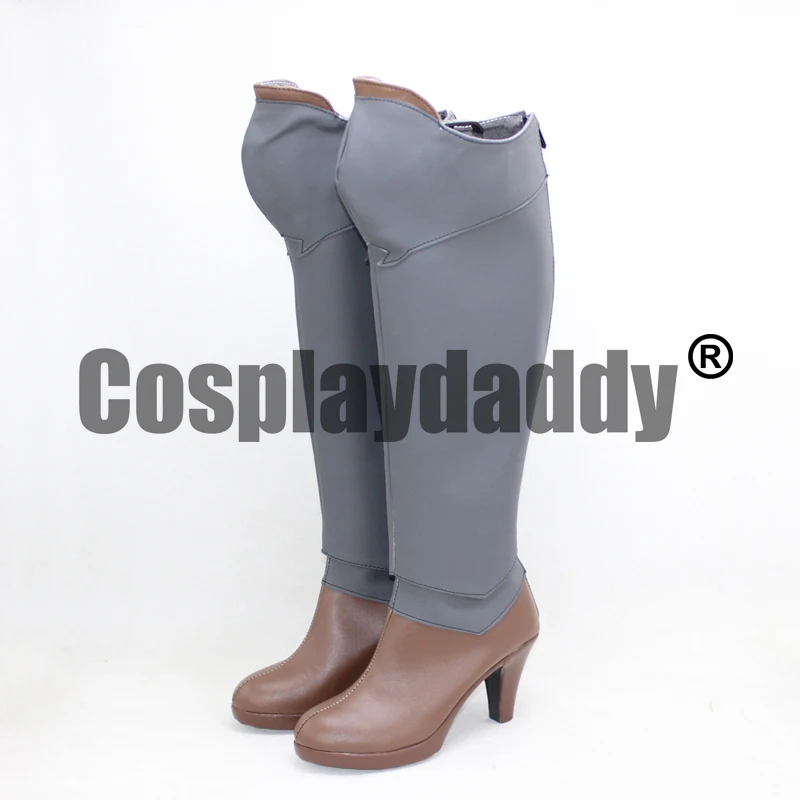 악마를 소환하지 않는 방법 이세카 마오우를 쇼칸 쇼호 도레이 마주투 렘 갈류우 애니메이션 코스프레 신발 하이힐 부츠 X002