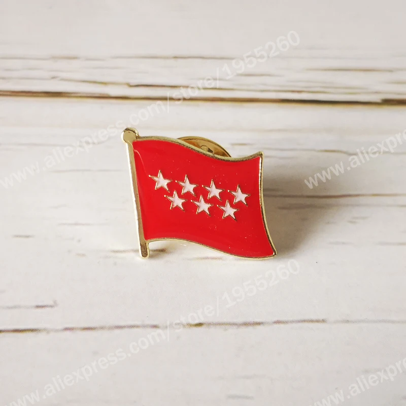 Madrid Flag Lapel P…