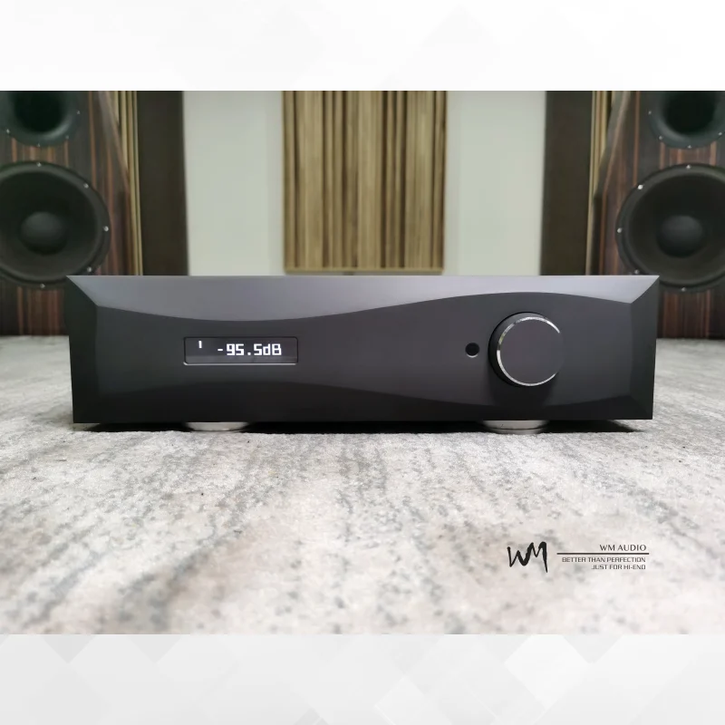 WM AUDIO W1000 السمعية الصف HiFi فئة نقية متوازنة منفصلة مكبر كهربائي الصوت preamp ، 3 مدخلات RCA ومدخلات 1XLR