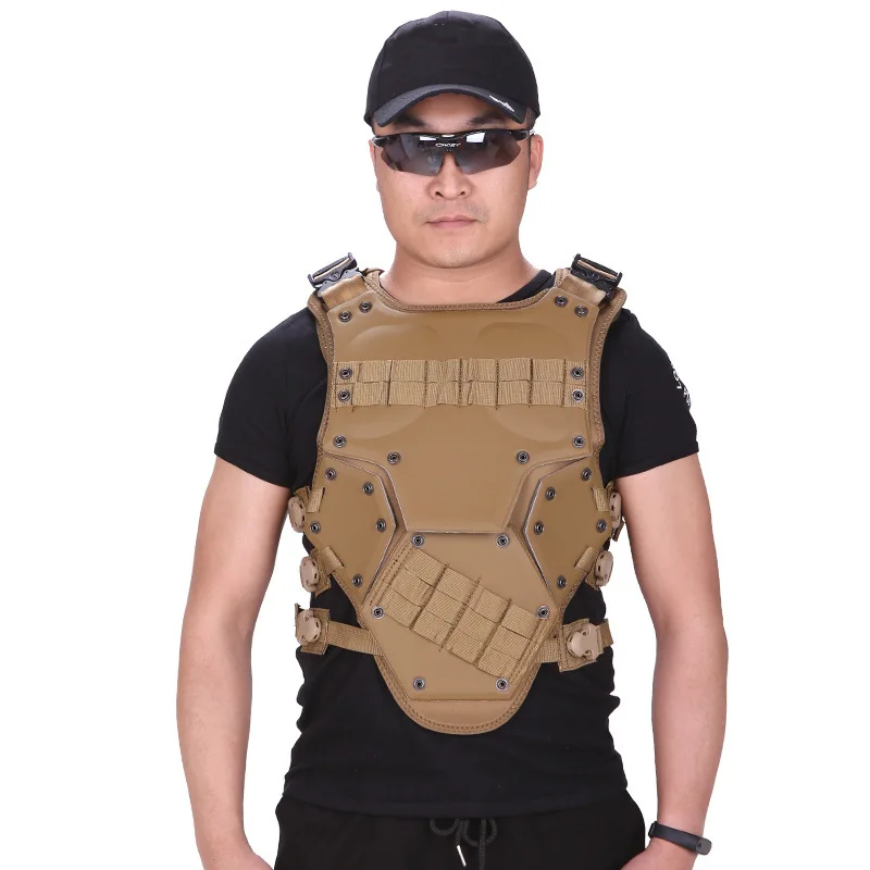 

Outdoor Field Equipment CS Combat Protection Vest Hiking Battle Training Skiing Riding Special Forces Tactical Kongfu Waistcoat