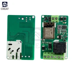 ESP8266 ESP-12 ESP-12F Relay Module 10A 220V Network Relay WIFI Module Input DC 4 Layers Board TVS Input Automatic Protection