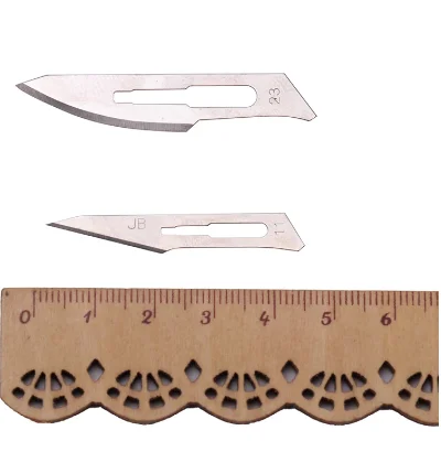 11# 23# Carbon Steel Surgical Scalpel Blades Handle Scalpel DIY Cutting Tool Electrical Repair Animal Surgical Knife