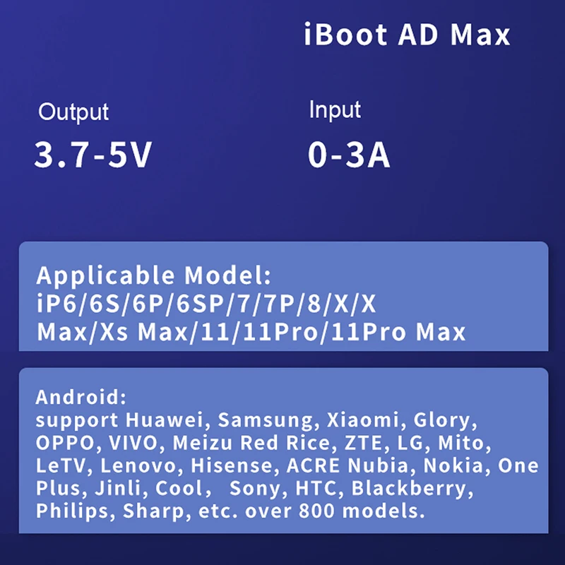 MECHANIC Android Power Supply Test Cable Mobile Boot Line For iPhone Samsung Huawei Oppo Xiaomi Repair Switch Power Test Cord