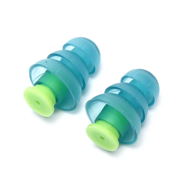 1 Pair Good Sleep Soft Ear Plugs Silicone Waterproof Dust-Proof Earplugs Accessories Sleep Accessories