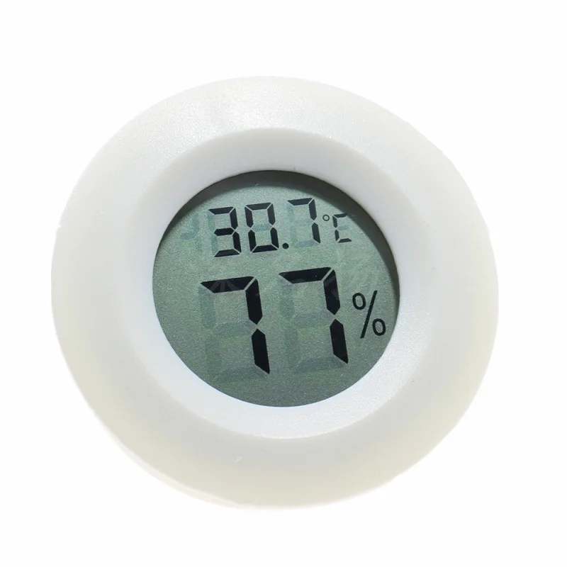 Thermometer Hygrometer Mini LCD Digital Temperature Humidity Meter Detector Thermograph Indoor Room Instrument Dropshipping