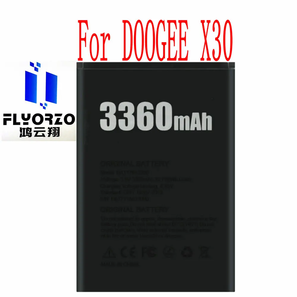 New 3360mAh BAT17613360 Battery For DOOGEE X30 Mobile Phone