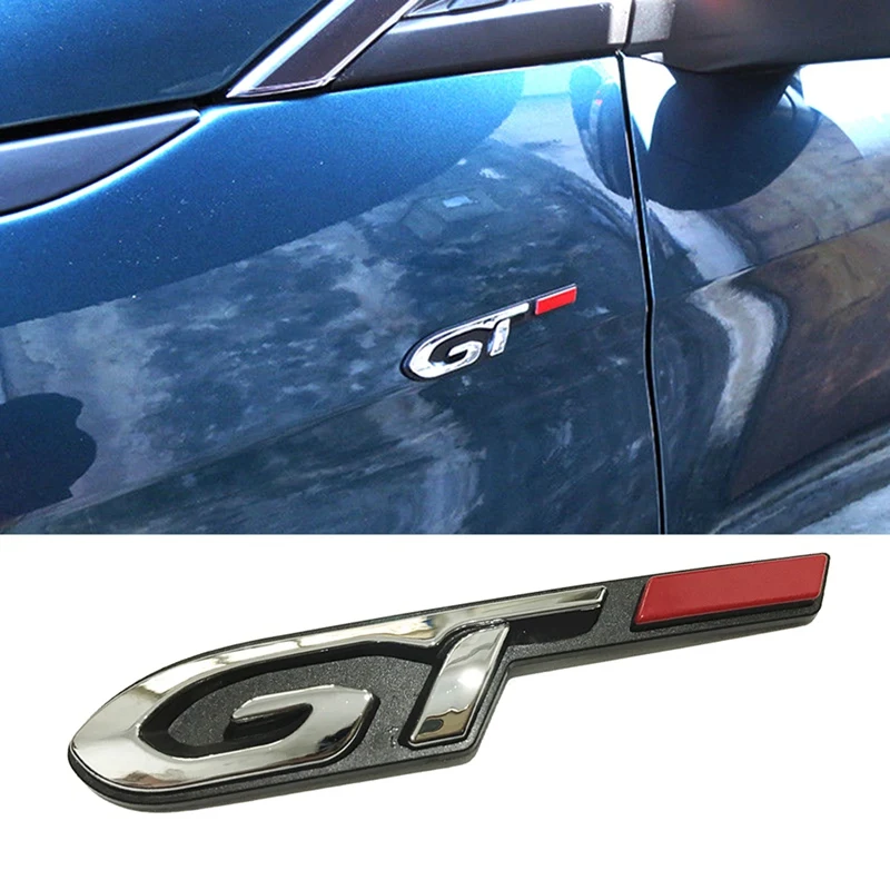 Cool 3D Car Style Sticker Gt Design For Peugeot Fashion Car Door Sticker