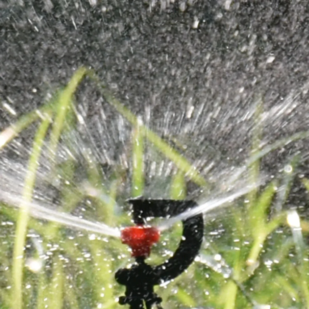 200Pcs 360 Degree Rotating Refraction Sprinklers G-Type Hanging Refract Water Saving Atomizing Nozzle For Watering & Irrigation