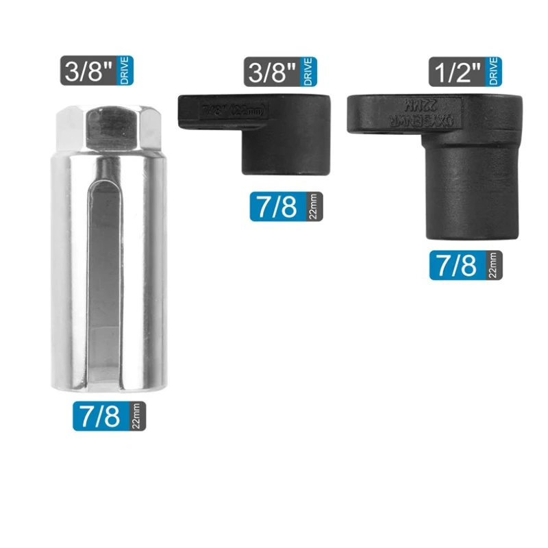 3PCS Oxygen Sensor Socket Wrench 3/8\