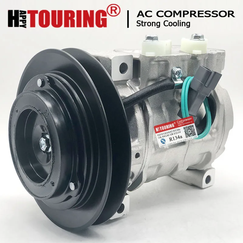 AC  Conditioner Compressor For HINO RANGER 238 258 268 338 7.7L TRUCK 10S13C 88310E0110 447220-4442 447180-2910 88310-1740