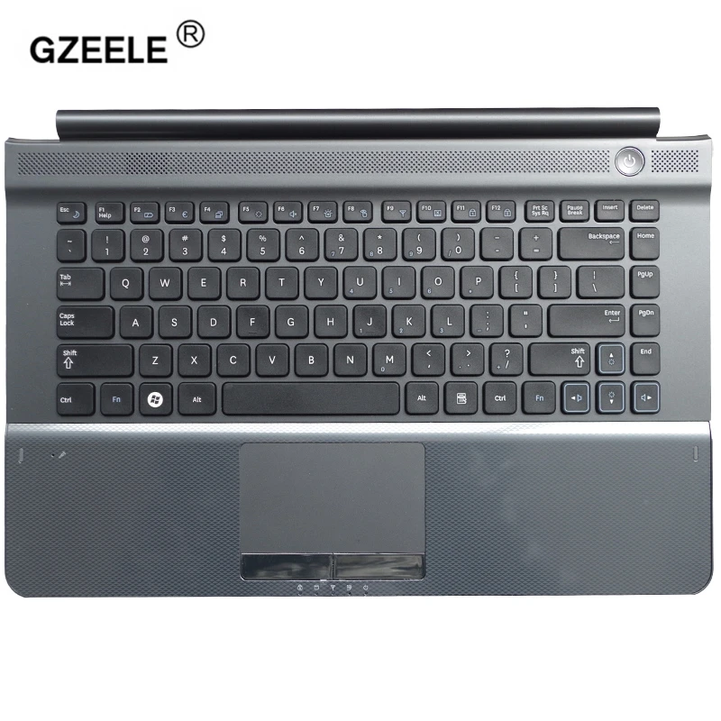 

GZEELE new laptop keyboard for Samsung RC410 RC420 RV420 RV413 RV412 RC415 Topcase Housing Palmrest English US upper case bezel