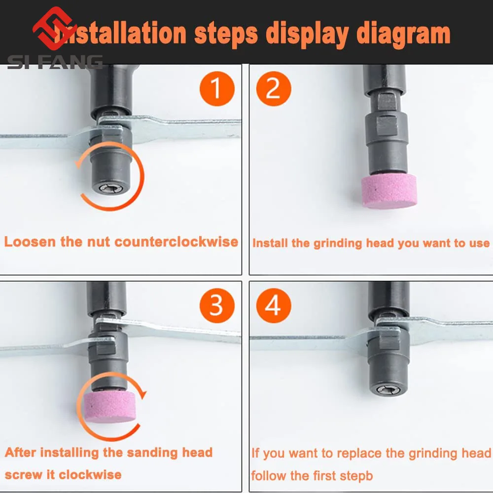 22000RPM Extended Shaft Straight Shank Pneumatic Grinding Machine Air Die Grinder for Grinding / Engraving