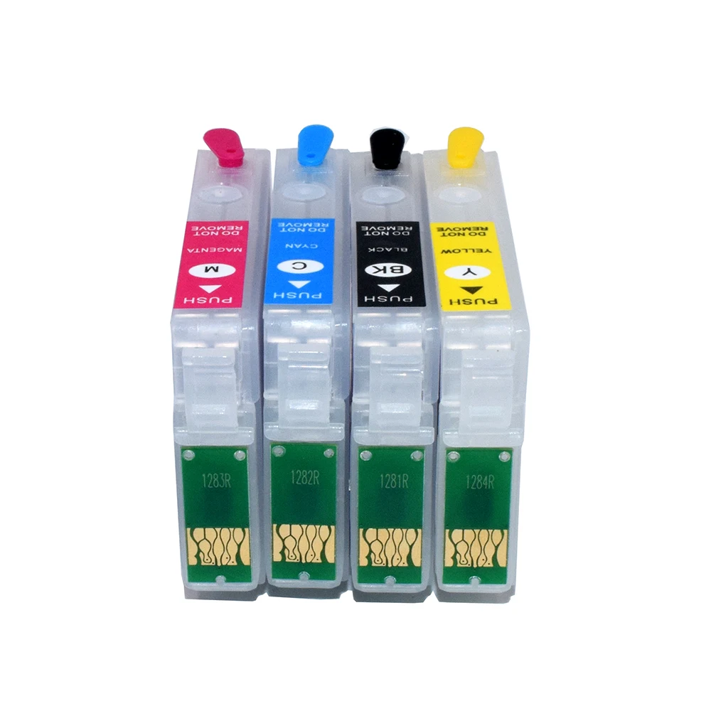 126 T1261-T1264 Refill Ink Cartridge with ARC chip For Epson WorkForce 633 635 545 630 845 60 645 840 845 All-In-One Printer