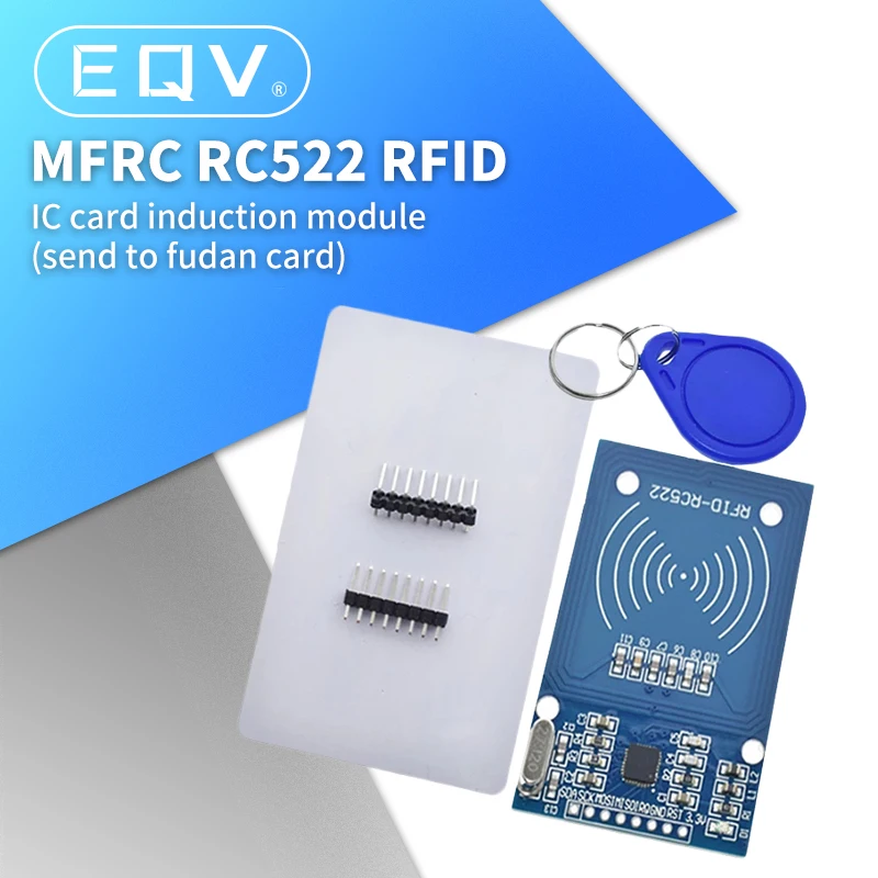 1pcs MFRC-522 RC-522 RC522 Antenna RFID IC Wireless Module For Arduino IC KEY SPI Writer Reader IC Card Proximity Module