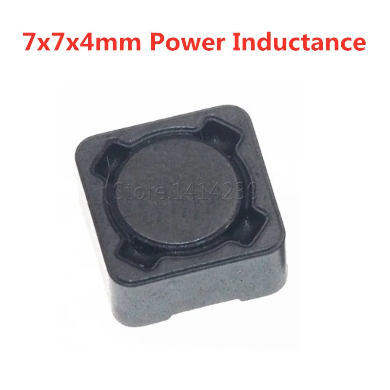 10P 7x7x4mm Power Inductance CDRH74R CD74 Shielded inductor SMD Inductor 2.2/3.3/4.7/6.8/10/15/22/33/47/68/100/150/220/330/470UH