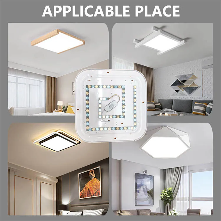 40W LED Panel Lights SMD Module Lamp Energy Saving AC220V Square Ceiling Lamp Board Replace Light Source Convenient Installation