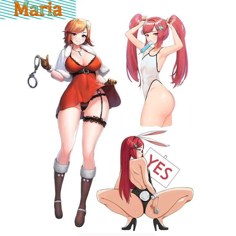 Cute Girl Stickers Night Angel Last Origin Vinyl Car-Styling Automobiles & Motorcycles Decal JDM Van Bike Offroad RV A4 Q3