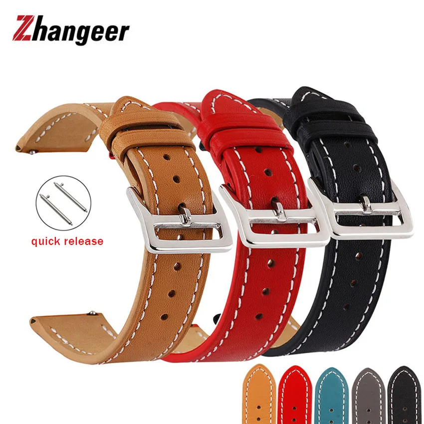 Calf Leather Watch … - image