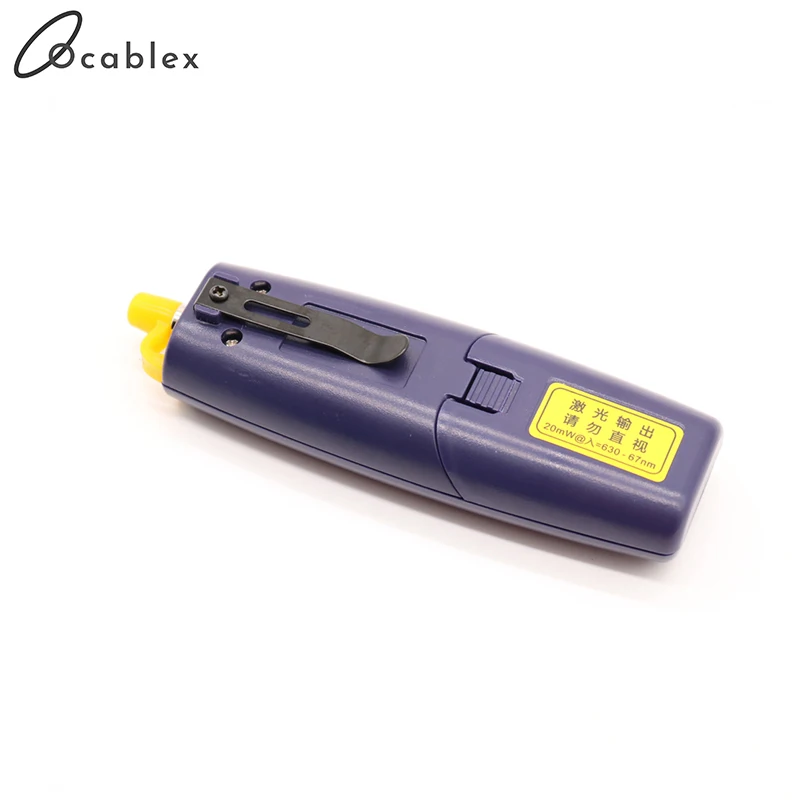 10 mW MINI Handheld VFL Optical Fiber Tester fibra Optica FTTH Break Checker 12 กม.650 + 10nm visual Fault Locator