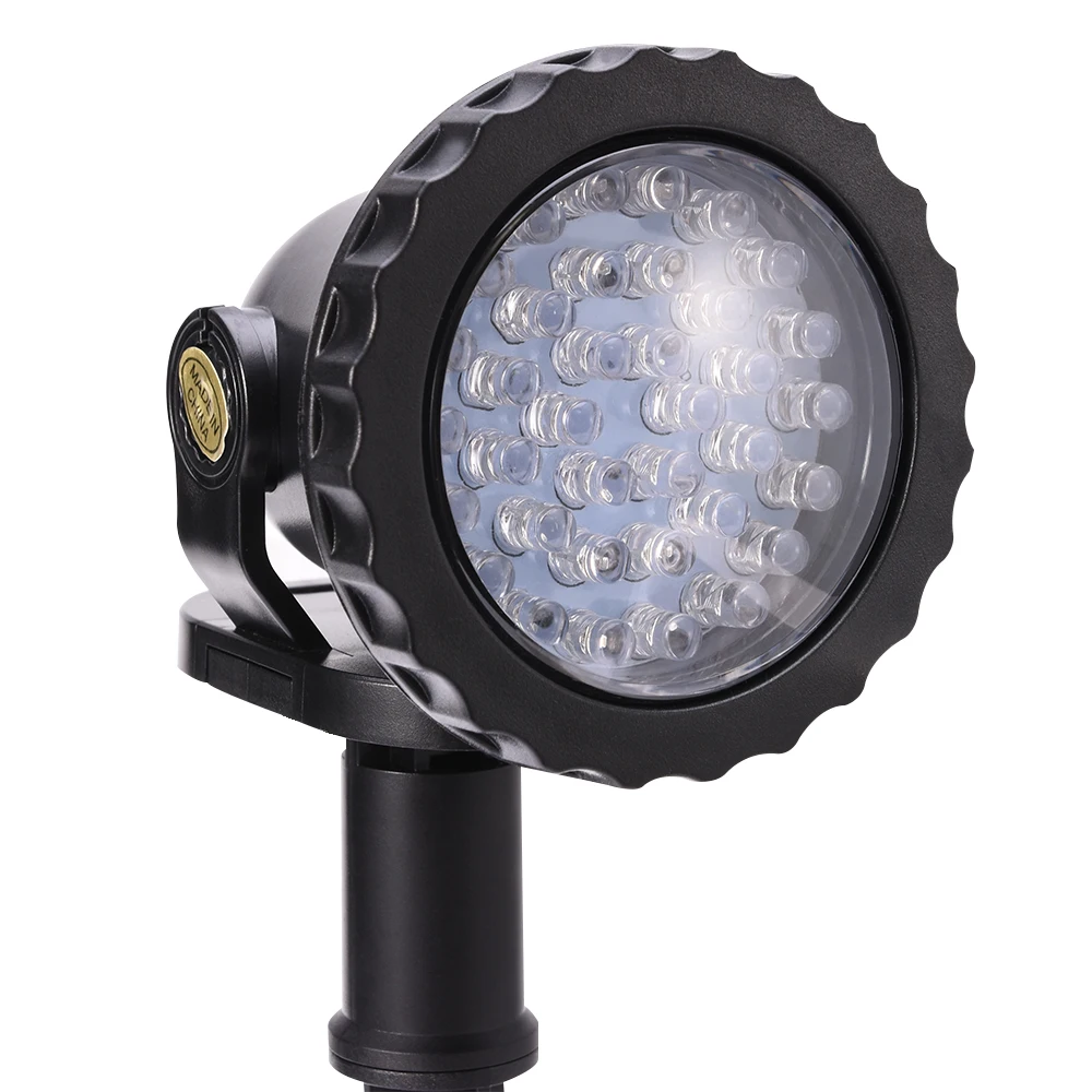 12W LED RGB Lawn Light Waterproof Landscape Spotlight Remote Control Dimmable LED Lamp Garden Pathway Patio Lights Decor D30