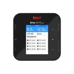 ISDT Q8 MAX Battgo Lipo Battery Charger/Discharger, Balance Charger Discharger 30A 1000W DC 2-8S LCD Display Digital Smart Batte